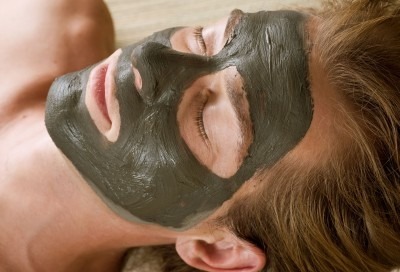 a clay mask